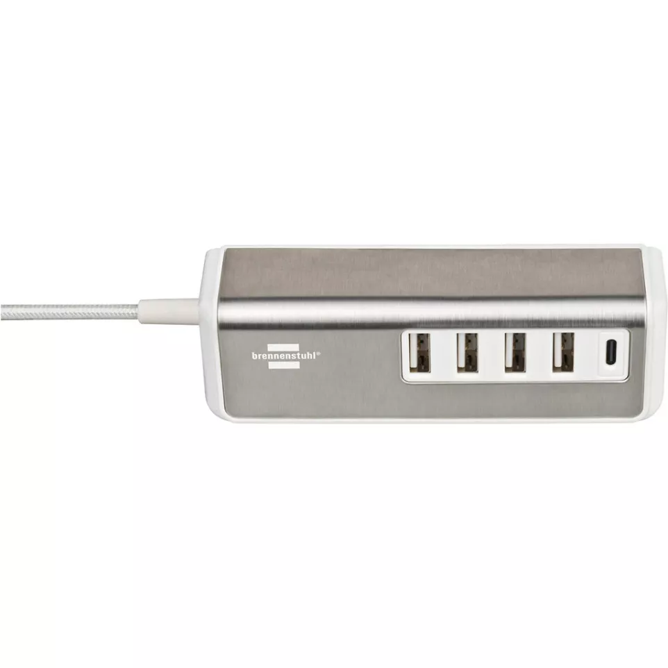 Multi Charger 4 x USB + 1 x USB-C -...
