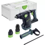 Festool Cordless Rotary Hammer Drill KHC 18 EB-Basic 18V without Battery or Charger per piece