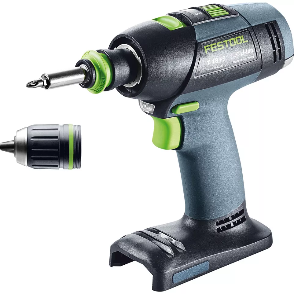 Festool T 18+3 Basic accuboormachine...