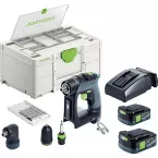 Festool 12V Compact Cordless Drill CXS 12 Set / PCE