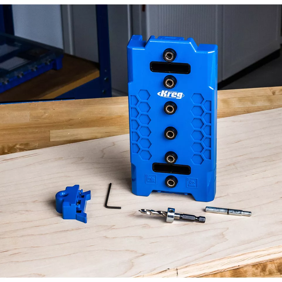 Gabarit de goupille d'étagère Kreg...