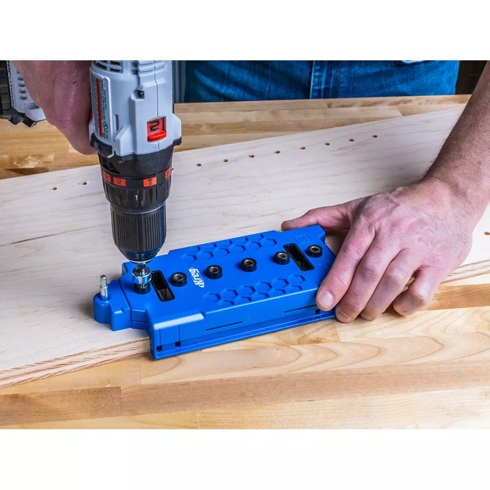 Gabarit de goupille d'étagère Kreg...