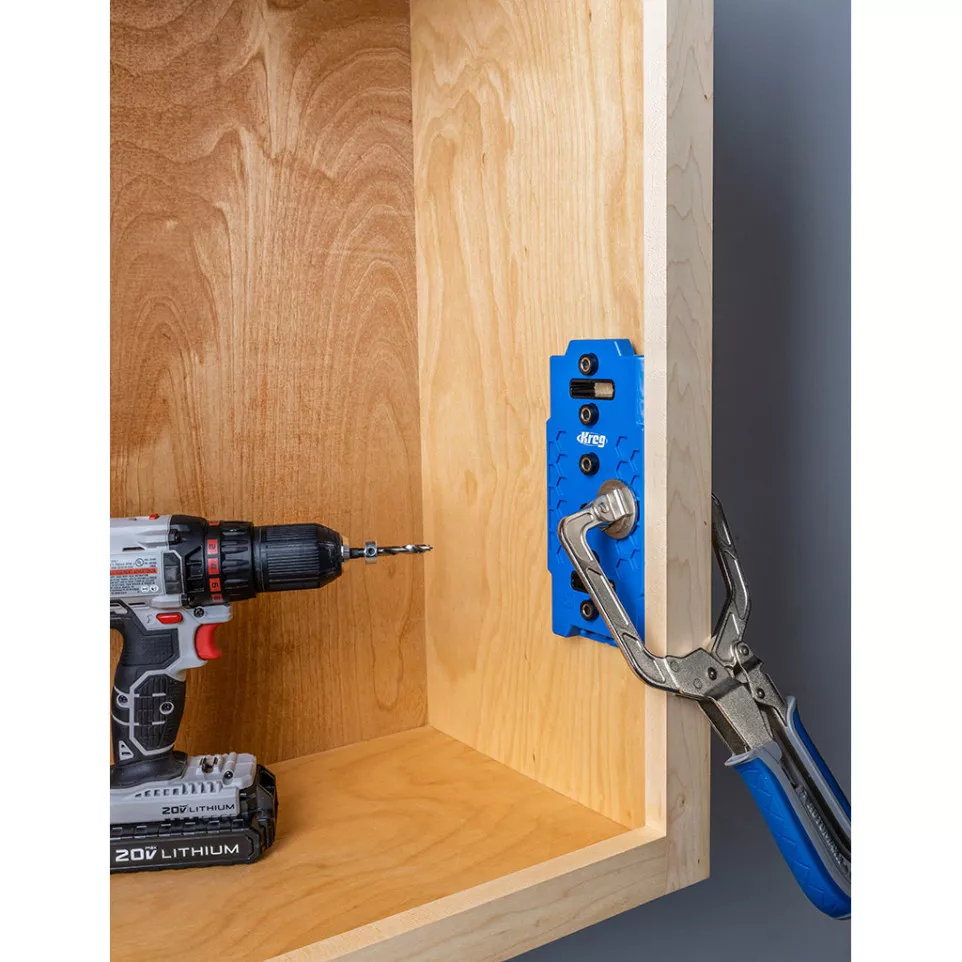 Gabarit de goupille d'étagère Kreg...