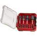 Set of 4 Milwaukee 1/4" Magnetic Sockets per piece
