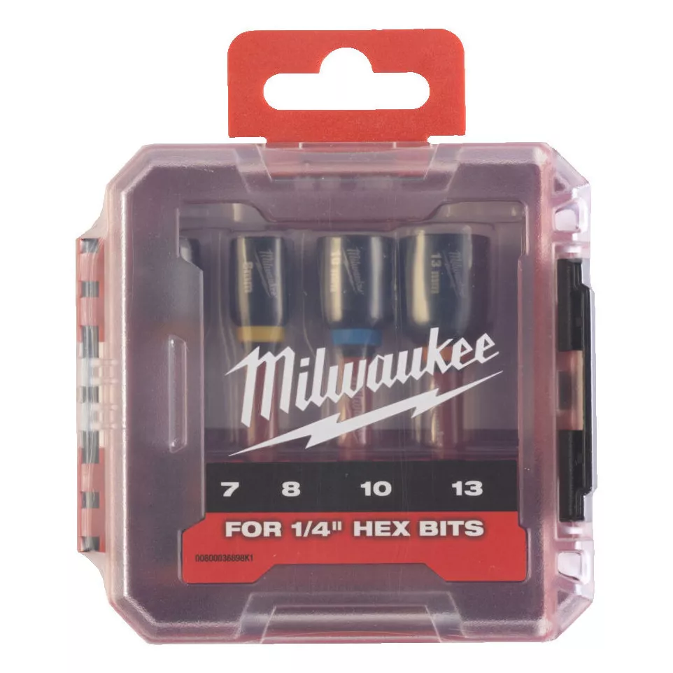 Set of 4 Milwaukee 1/4" Magnetic...