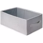 Panier organisateur Hack textile 350x240mm gris clair / 6pce