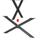SPIDER Maxi Industrial Table Leg per piece