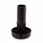 Vérin de meuble noir 200mm série 21 réglable de 195 à 220mm charge 400kg / pce