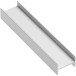 Intermediate Aluminum Door Profile for 18mm Wood Panels ERGO 18 NOVO S 18 LOCA 18 Length 3m