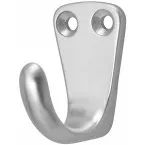 Natural Aluminum Towel Hook per piece