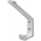 Single Hook Hat or Coat Hanger Aluminum Natural F1 per piece