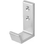 Single Hook Coat Rack 115 XL Natural Aluminum F1 / pc