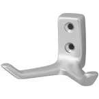Double Coat Hook 33 in Natural Aluminum F1 / pc
