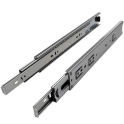 Coulisses à billes sortie totale 350mm H45 45kg / pce