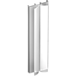 Joint de protection de butée et antipoussière plastique transparent pour profil d'encadrement SUPRA et ROBUSTUS / 5m