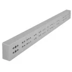 Silver Gray Spacing Bar for Slides and Drawers / pc