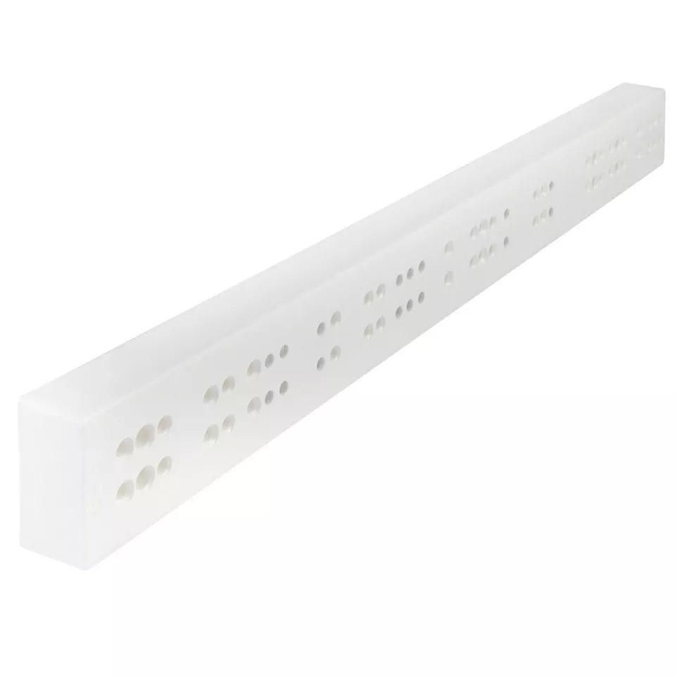 White Spacer Bar for Slides and...