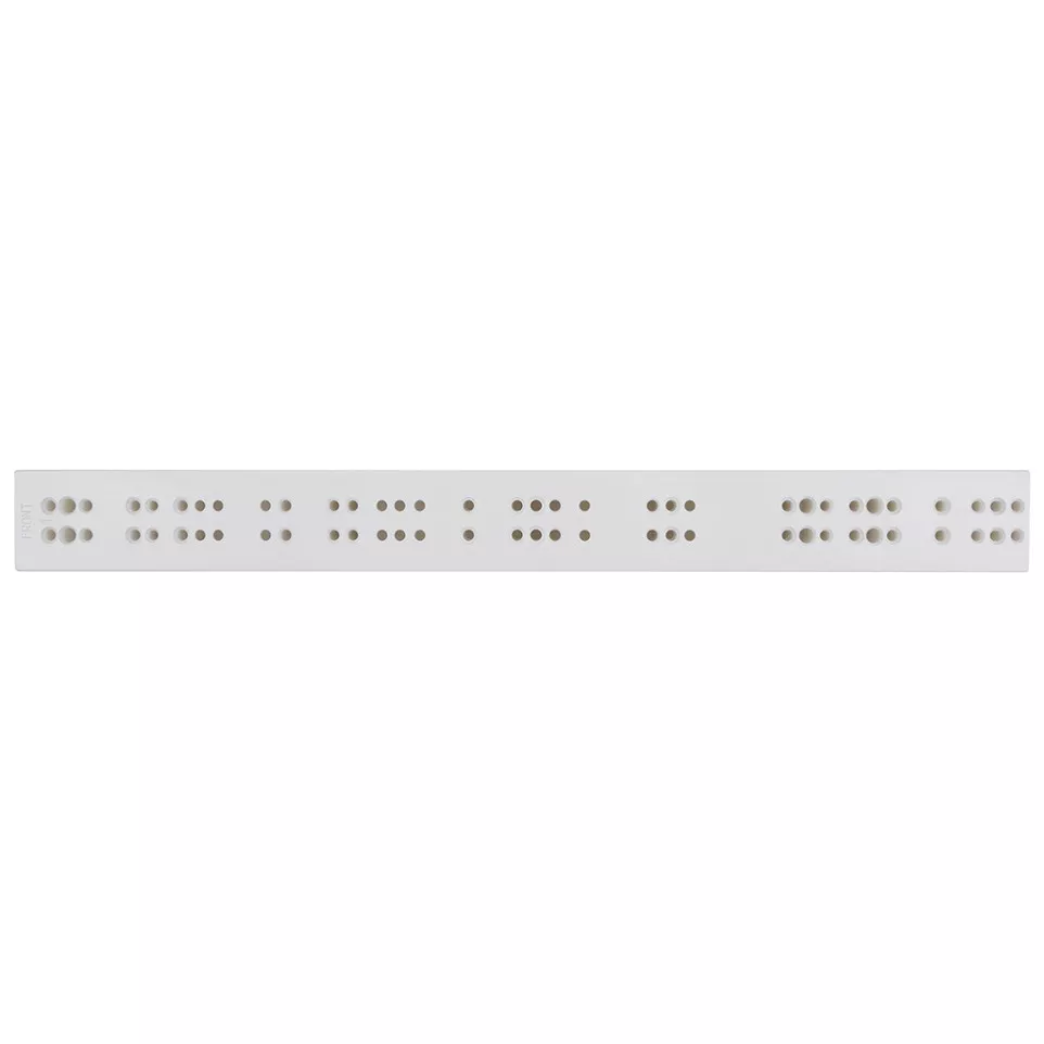 White Spacer Bar for Slides and...