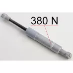 Vérin pneumatique de remplacement pour ferrures Kesseböhmer force 380N / pce