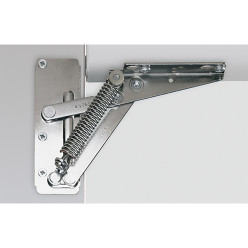 Pair of Lift-Up Hinges Opening Angle 75° Max Load 4.6kg per Piece