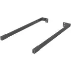 Anthracite Longitudinal Rail Kit 350mm for Slim Pot Drawers per piece