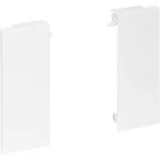 Frontpaneelconnectorset, wit, hoogte 84mm voor aluminium frontpaneel van binnenlade Slim / pce