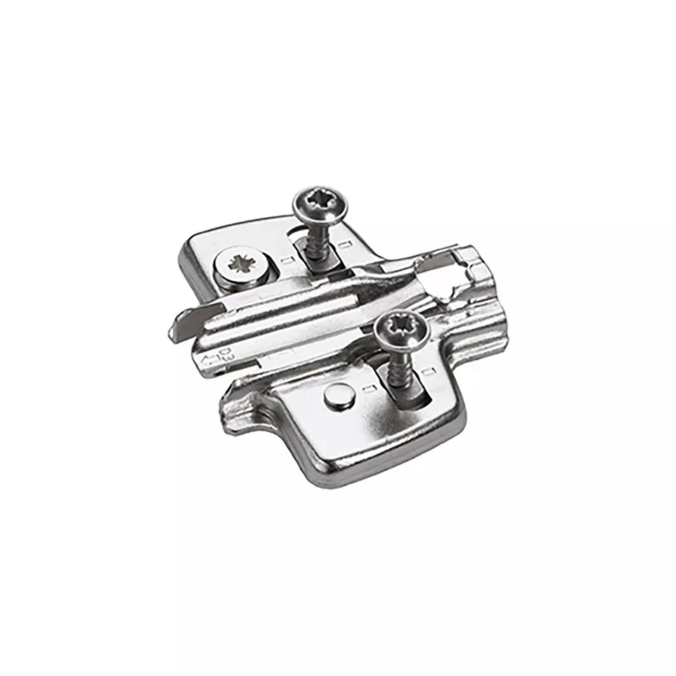 Nickel-plated mounting plate with...