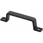 Screw-On Handcuff Handle 4201-18 110mm Matte Black Aluminum per piece