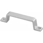 Screw-On Cuff Handle 4200 90mm Natural Aluminum F1 / pc
