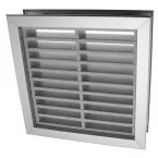 Grille coupe-feu 1H 200x200 naturel CAD ET CONT CAD ép. 40 / pce