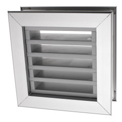 1H brandwerend rooster 100x100 naturel CAD EN CONT CAD dikte 40 / pce