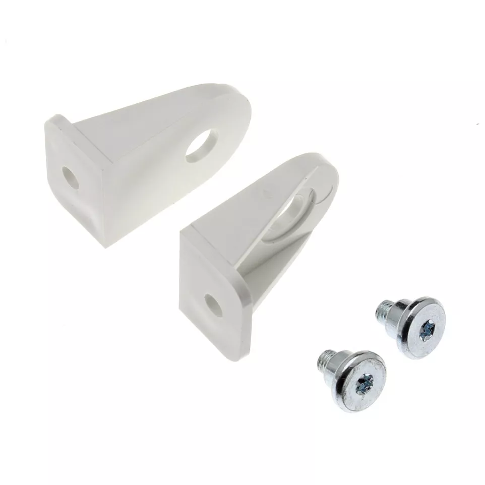 Enrouleur pivotant à appliquer blanc...