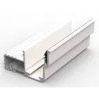 Argenta Invisidoor 2.0 IN 40 Profile with Cover Length 5.5m Cuttable per piece