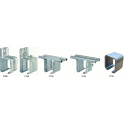 Support plafond pour coulissants ROB série 130.000 / pce