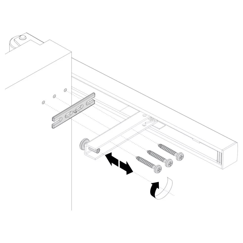 Carry Bar for Double Door CB Flex / pc