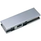 Penture inférieure pour porte en verre pivotante Dorint PT10 / DFG-3 inox / pce