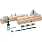 Houten sjablonen met toebehoren voor overlappende deur voor Ø11mm stekker met 2 pinnen Otlav 610 / pce