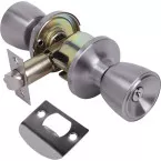 MTL 600 Satin Nickel Tubular Key Lock with Privacy Set per piece