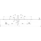 Maco multipoint cylinder lock Z-TS 45/92/F20 4 security rollers 1050/2400mm per piece