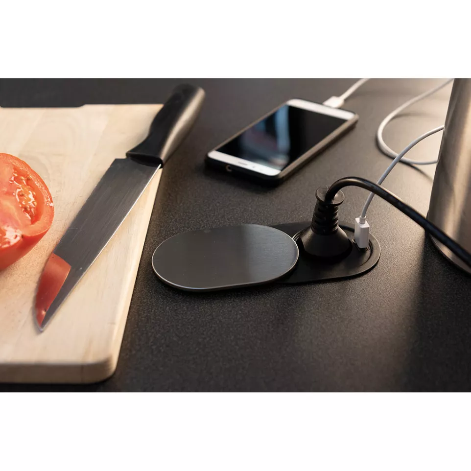 Push-Slidy Flush-Mount Outlet Ø60mm...