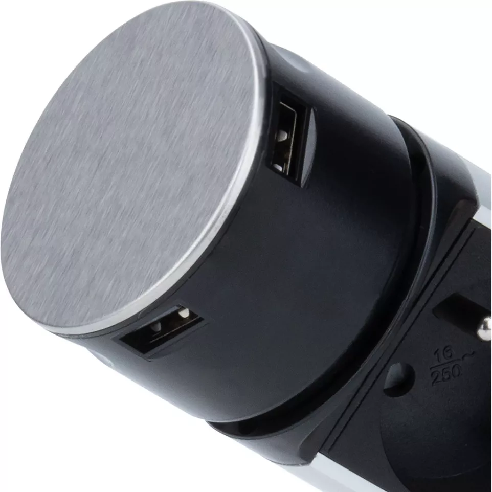 Push-UP contactdoos Ø60mm 3...