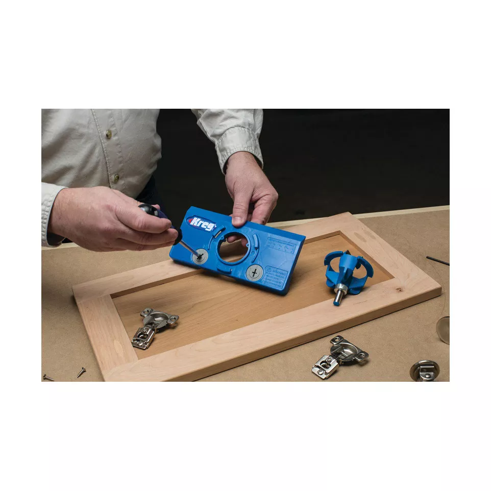 Gabarit de charnière cachée Kreg...