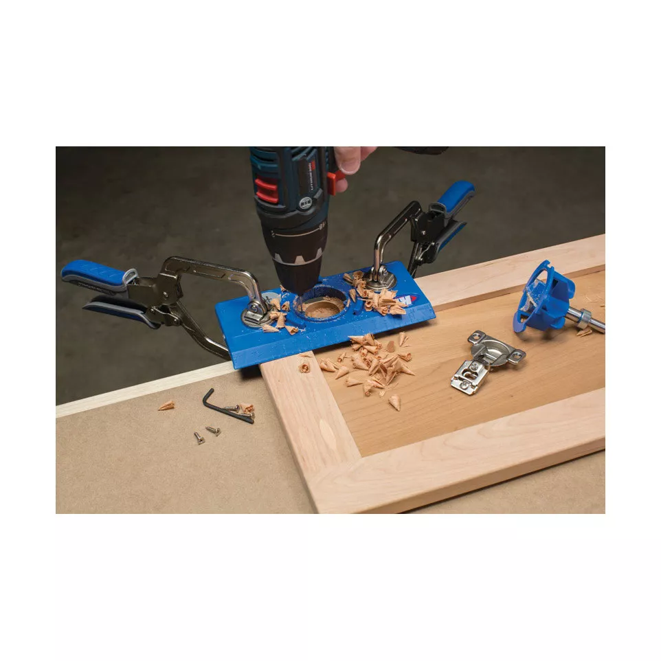 Gabarit de charnière cachée Kreg...