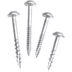 Vis à trous de poche Kreg SML-C125-100-INT 32mm zinc Maxi-Loc filetage épais / 100pce