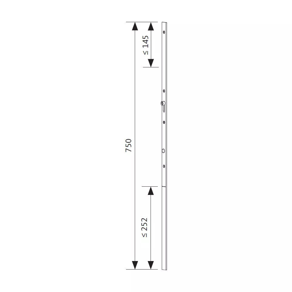 GU Secury X F16 SZ-R2 boven- en...