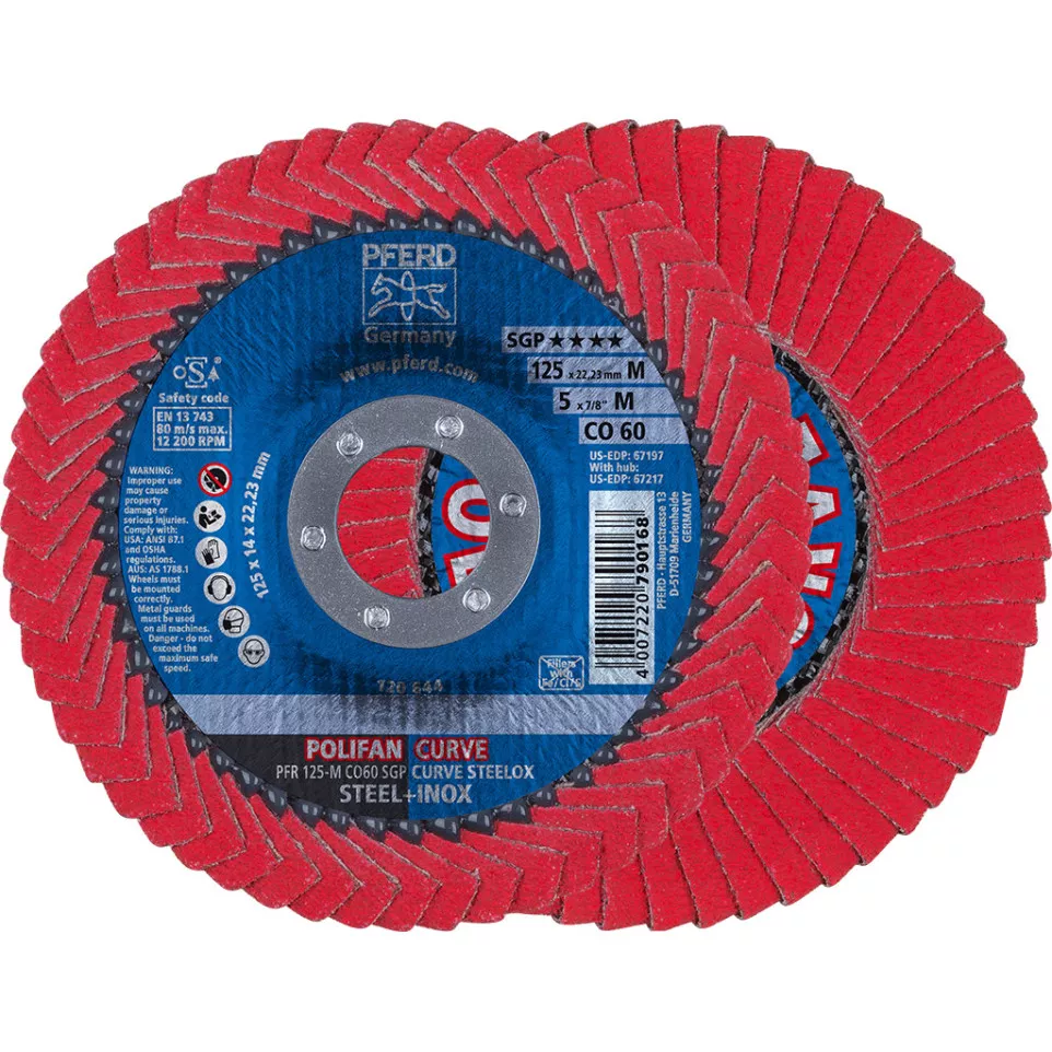 Disque Polifan PFRM SGP CURVE STEELOX...