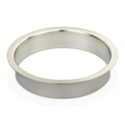 Recessed Stainless Steel Pass-Through Ring Ø210 Brushed Finish per piece
