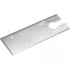 Brushed Stainless Steel Plate for Dorma BTS 75 V / pc