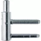 Fiche mâle anti-intrusion Otlav Exacta 495 réglable 3D zinguée / pce