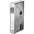 Weldable lock case for 30mm profile per piece